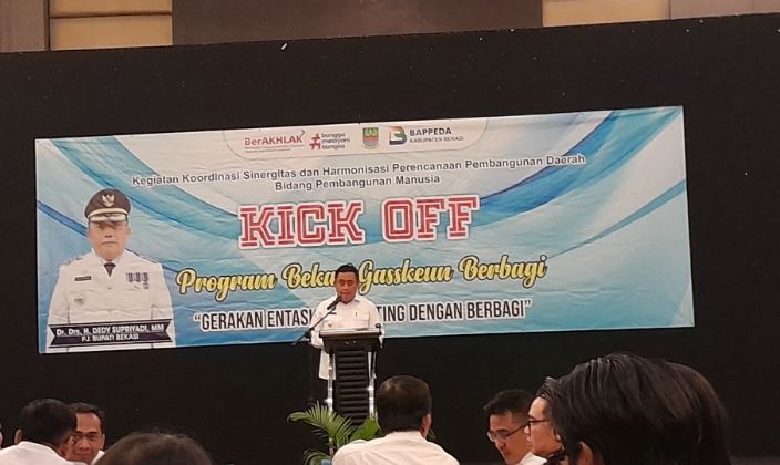 Pemkab Bekasi Gencarkan Penanganan Stunting Melalui Program ''Bekasi Gaskeun Berbagi''