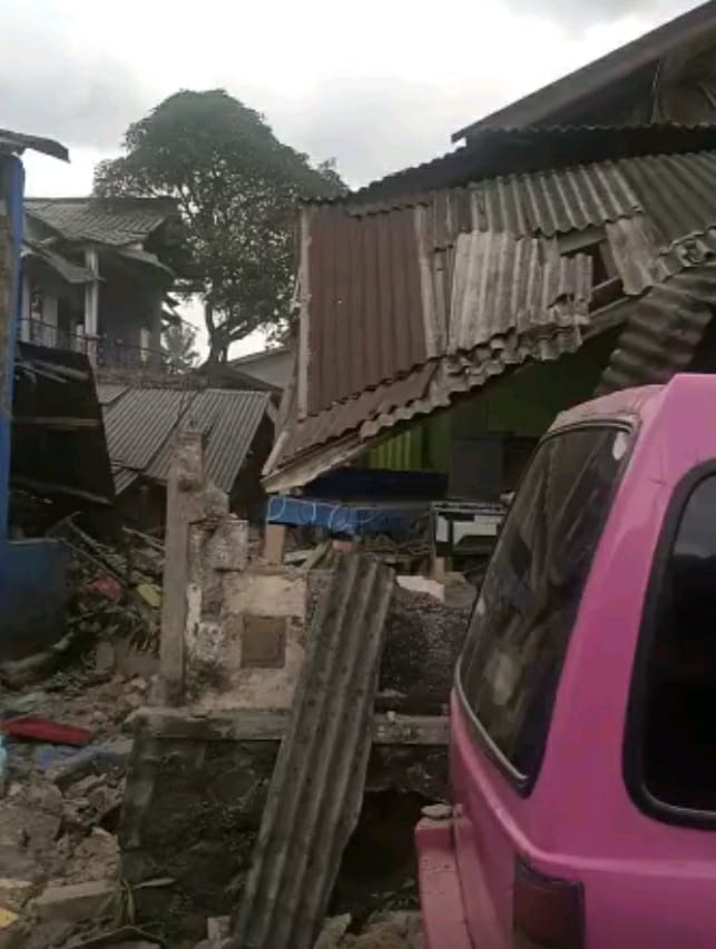 Gempa Cianjur Luluh Lantahkan Rumah dan Fasilitas Umum, Gedung DPRD Ambrol
