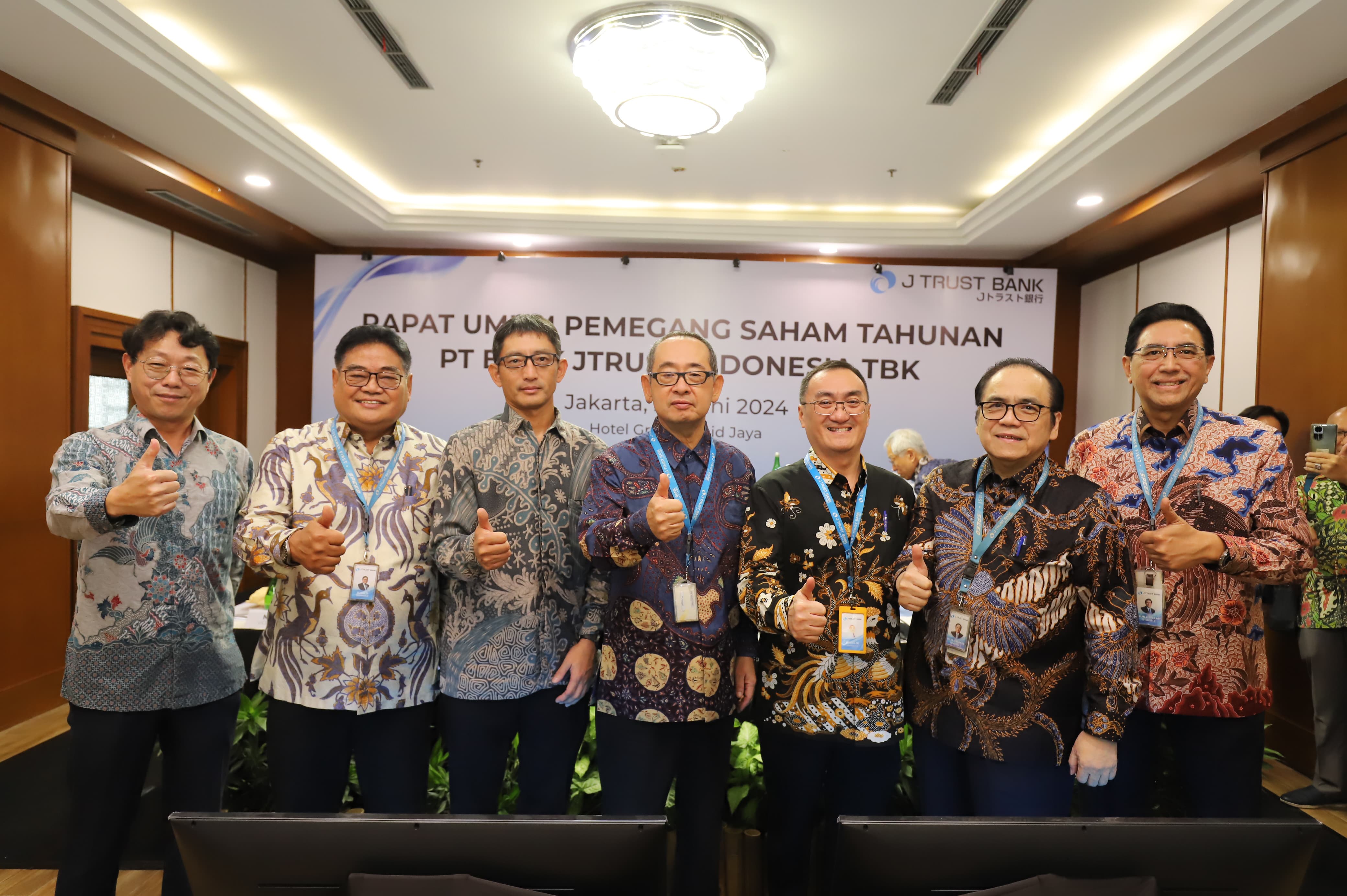 Gelar Rapat Umum Pemegang Saham Tahunan, J Trust Bank Optimis Capai Target Bisnis