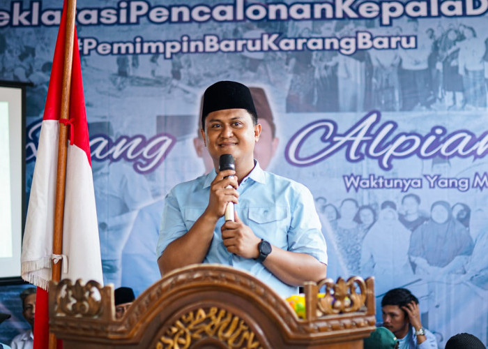 Riuh Pesta Kemenangan Kepala Desa Karangbaru, Alpian Menang Telak, Petahana Komarudin Ambarawa Tumbang