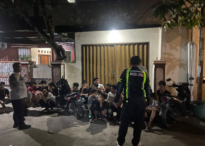 Hendak Tawuran di Jalan Husni Hamid, 25 Remaja Diamankan Polsek Karawang Kota