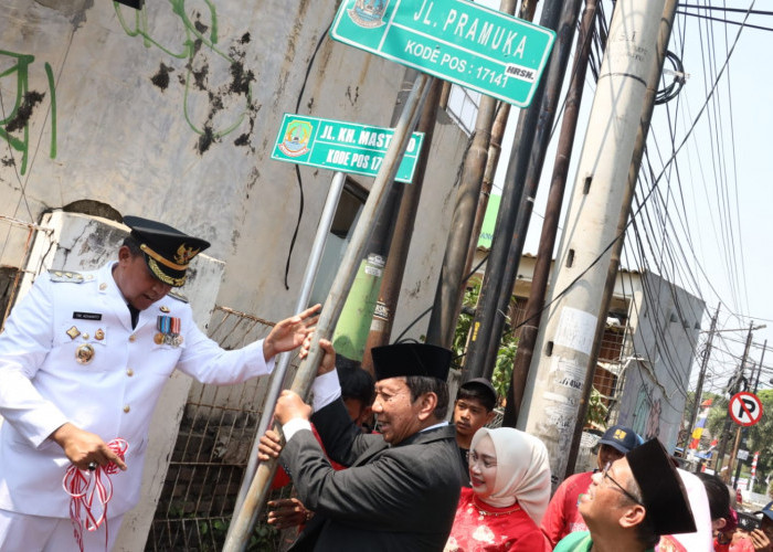 INGAT.... 12 Nama Jalan di Kota Bekasi Diganti dengan Nama-nama Tokoh Daerah 