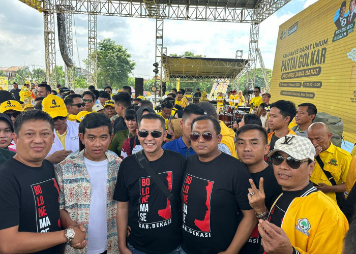 Tim Relawan Bolone Mase Kabupaten Bekasi Optimis Prabowo-Gibran Menang Satu Putaran