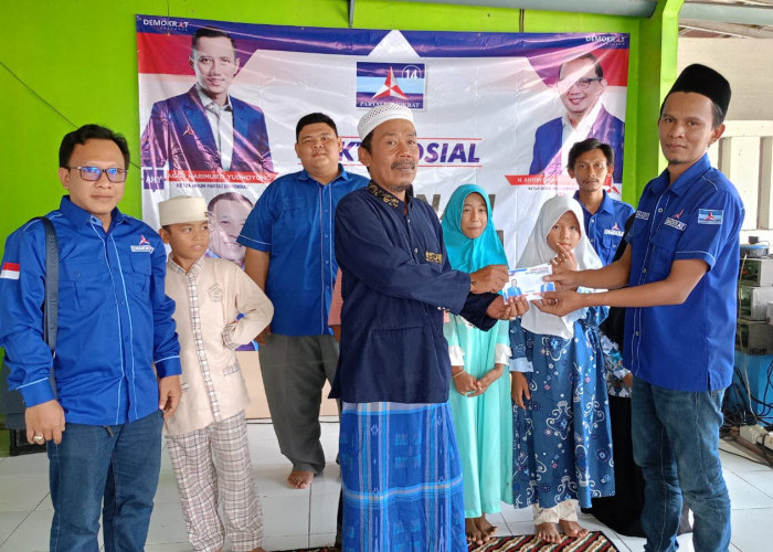 DPC Demokrat Karawang Berbagi Kasih Bersama Yayasan Nurbaitulyatama Peringati Muharam