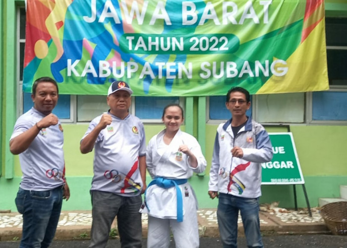 Intan Aulia Yasmin Sumbang Emas Pertama Cabor Karate, Ini Pesan Wakil Ketua DPRD Bekasi Soleman