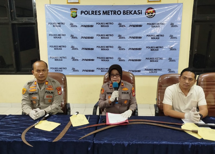 Pelajar Tewas Dibacok di Underpass Tambun, Dua Pelaku Diciduk di Sekolah, Satu Masih DPO Polisi