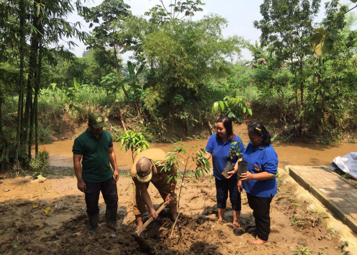 Bojongkulur Ikut Sukseskan Penahanan Pohon Serentak di Desa Seluruh Indonesia