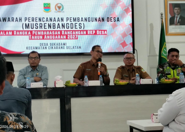 Pemdes Sukadami Gelar Musrenbangdes RKPDes Tahun 2027