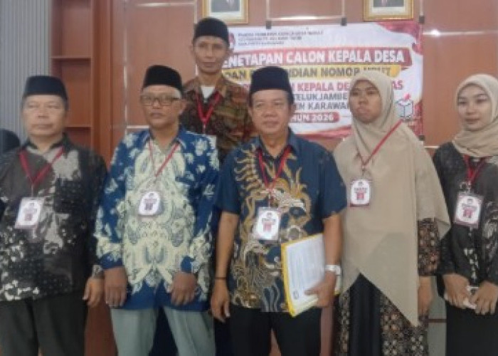 Penerus Lurah Jujun, Panitia Tetapkan Lima Calon Kades Wadas Telukjambe Timur