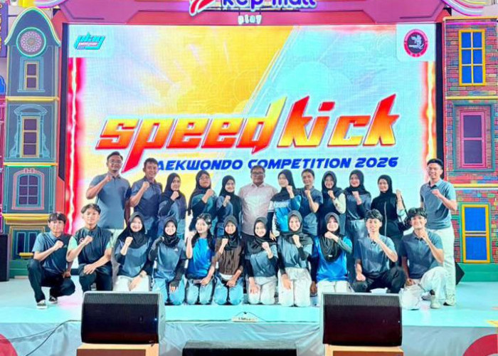 Meriah! Ratusan Atlet Taekwondo Beraksi di Mal KCP, Ikuti Ajang Speed Kick Taekwondo Competition 2026