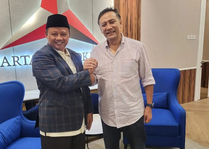  Datangi Kantor Demokrat, Uu Ruzhanul Berniat Mempersunting Kembali Ridwan Kamil untuk Hadapi Pilgub Jabar 