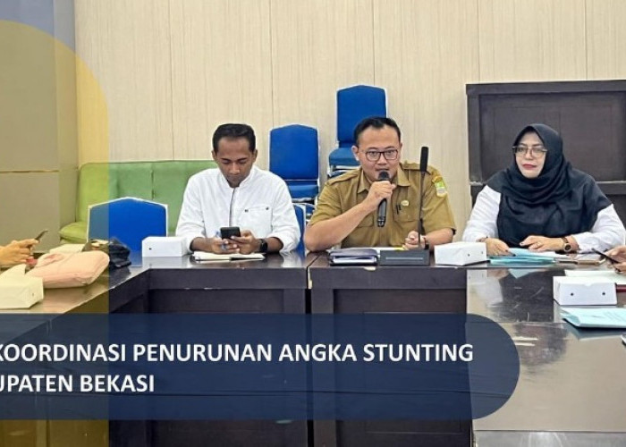 Bappeda Kabupaten Bekasi Gelar Rapat Koordinasi Strategis untuk Penurunan Angka Stunting di Kabupaten Bekasi