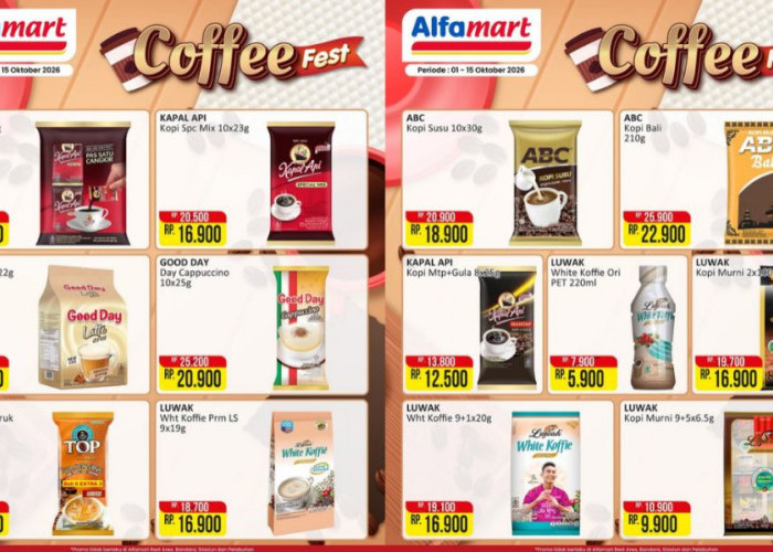 Katalog Promo Alfamart Terbaru Hari ini 3 Oktober 2026, Banjir Diskon Super Hemat!