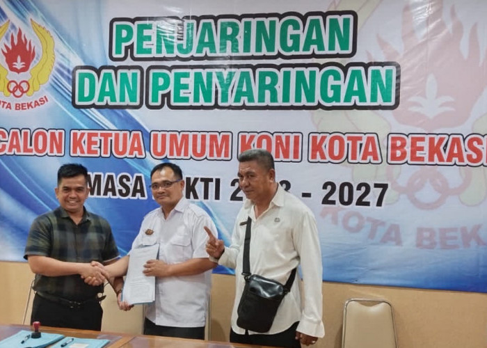 5 Balon Sudah Ambil Formulir Pendaftaran Calon Ketua KONI Kota Bekasi