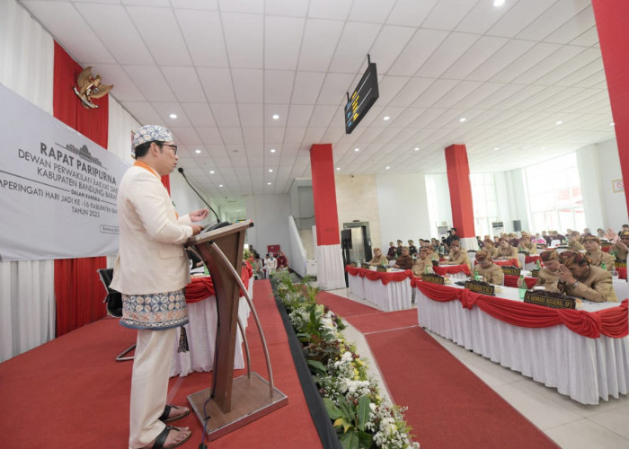  Hari Jadi Bandung Barat, Kang Emil Pesan Keseimbangan Ekonomi Industri dan Pariwisata