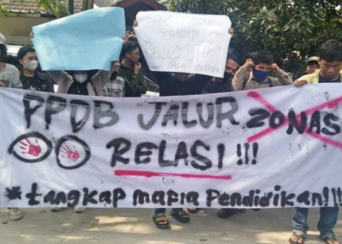 Geruduk SMAN 2 Kota Bekasi, Mahasiswa Tuding Ada Permainan PPDB Jalur Zonasi menjadi Lajur Relasi