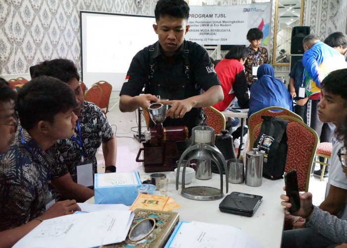 PLN PEDULI bersama Yayasan Barisan Muda Berbudaya (BERMUDA), Adakan Pelatihan UMKM di Kabupaten Karawang