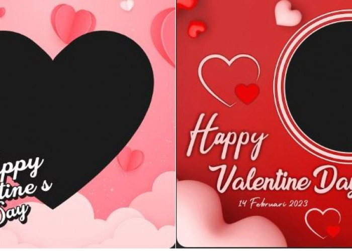 Download Gratis! 40+ Link Twibbon Valentine 2026 Lengkap Ucapan, Bagikan Momen Romantis Bareng Pasangan