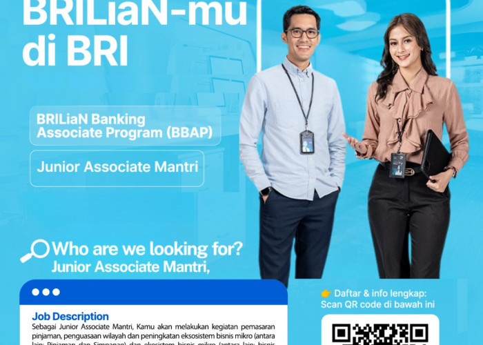 Rekrutmen BRILiaN Banking Associate Program Jabatan Junior Associate Mantri Region 09 Bandung