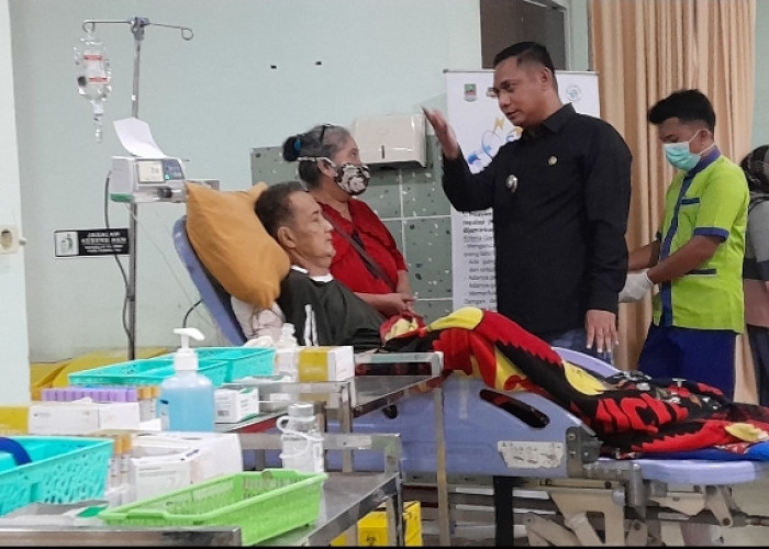 Plt Bupati Sidak RSUD Kabupaten Bekasi, Pasien Meningkat Pasca Lebaran