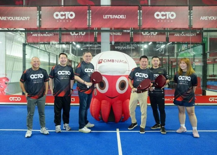 Gebrakan Baru CIMB Niaga: Rilis OCTO Arena, Hubungkan Perbankan Digital dengan Komunitas Padel