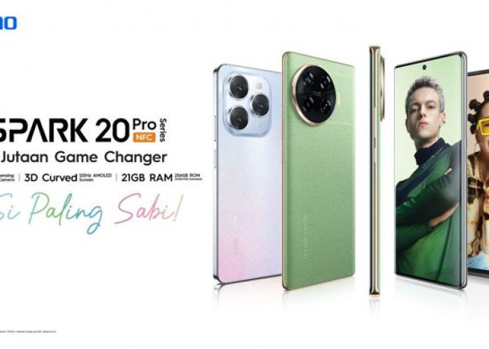 Siap-Siap! Tecno SPARK 20 Pro Series Bakal Hadir di Indonesia 27 Februari Nanti