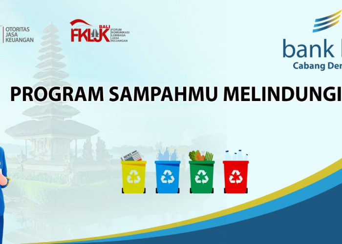 bank bjb KC Denpasar Aplikasikan Pergub Bali MASARI Sampah, Tukar Sampah dengan Polis Asuransi