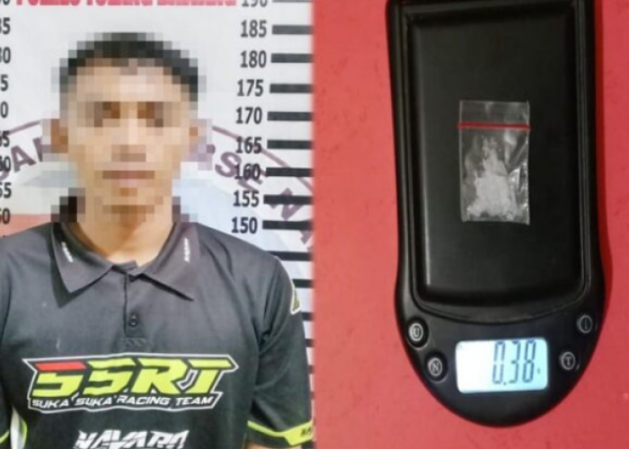 Simpan Sabu di Saku Celana, Seorang Petani di Tuba Langsung Diringkus