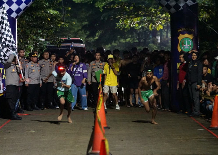 Night Run Cikarang Presisi, Cara Polisi Alihkan Energi Remaja