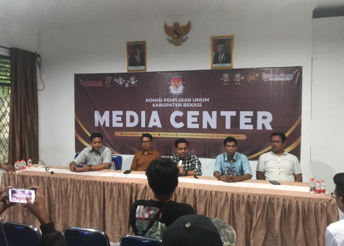 KPU Kabupaten Bekasi Umumkan Pendaftaran Paslon Bacabup dan Bacawabup Pilkada Serentak 2024