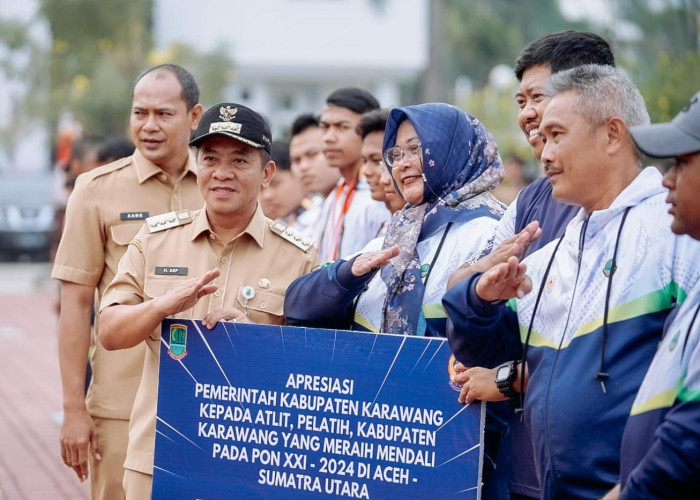 Atlet Asal Karawang Sukses Raih Medali PON Aceh-Sumut, Pemkab Karawang Beri Bonus 