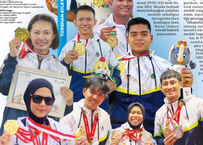 Atlet Karawang Bersinar di PON 2024: Sumbang 27 Medali, Antarkan Jabar Hattrick Juara Umum