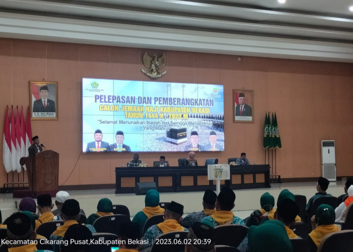 416 Calhaj Asal Kabupaten Bekasi Bertolak ke Tanah Suci