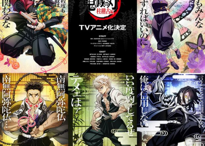Jadwal Tayang Anime Terbaru Kimetsu no Yaiba Hashira Geiko-hen Season 4: Hashira Training Arc