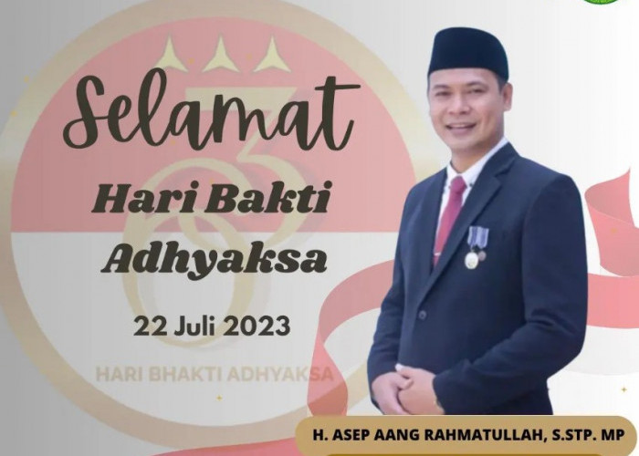 Bapenda Karawang Ucapkan Selamat Hari Bhakti Adhyaksa Ke-63 untuk Kejaksaan RI