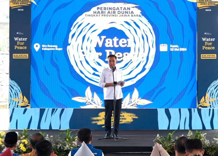 Peringati Hari Air Dunia ke-32, Pemprov Jabar Usung Tema 'Water For Peace'