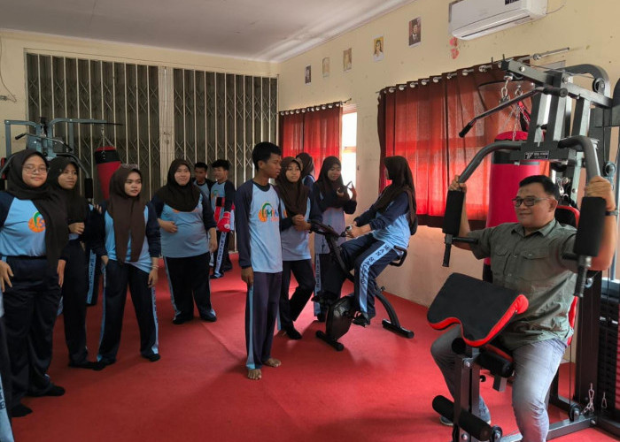 Keren, SMAN 1 Cikampek Punya Fasilitas Gym untuk Tingkatkan Kebugaran dan Prestasi Siswa