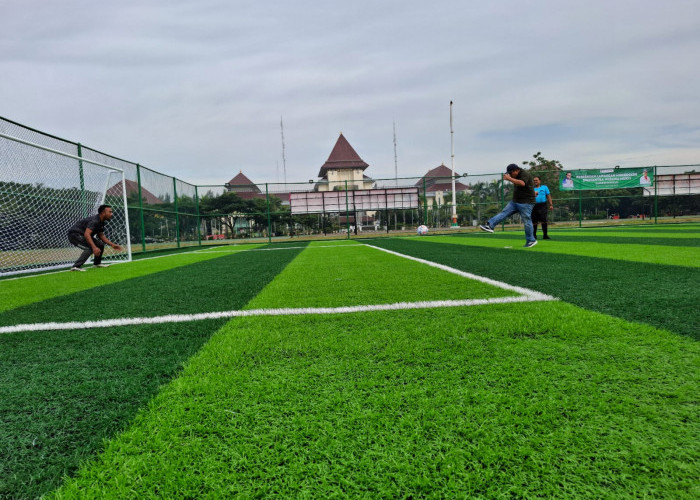 Lapangan Mini Soccer Swatantra Wibawa Mukti Resmi Dibuka