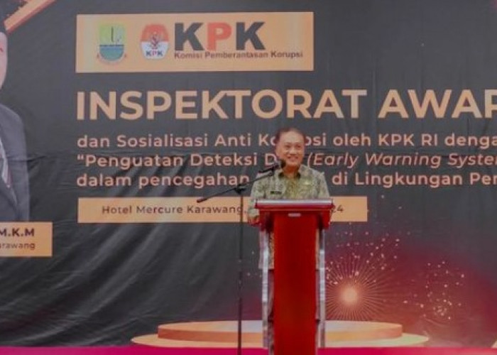 Hadiri Inspektorat Award, Pjs Bupati Karawang: Tindakan Melawan Korupsi Lahir dari Hati Nurani