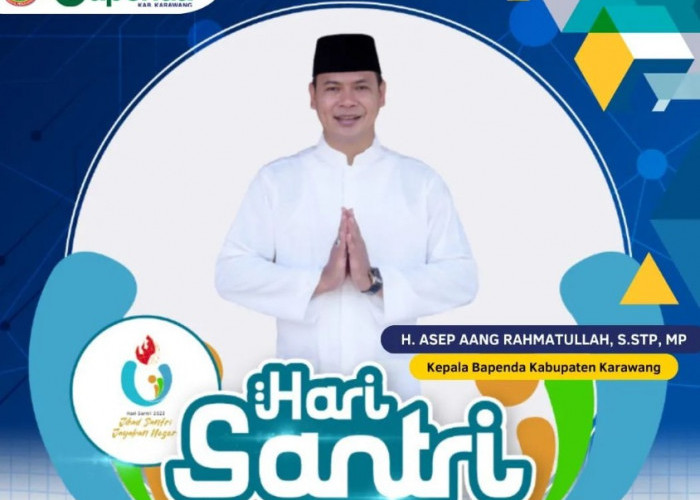 Bapenda Karawang Mengucapkan Selamat Hari Santri Nasional 2023 