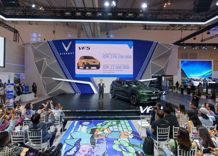 VinFast Tawarkan Harga Special untuk VF 5 dan VF e34 di Pameran GIIAS 2024, Segini Harganya