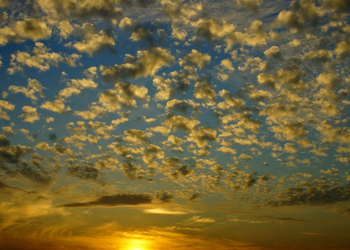 Jenis Jenis Awan Berdasarkan Tipe Terbang Sedang Ada Altocumulus dan Alto Stratus 