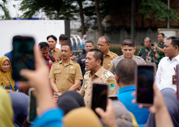 Sidak ke Chang Shin, Bupati Aep Minta Pekan Depan Gerbang Belakang Kembali Dibuka