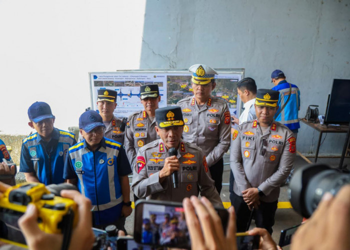 Kapolda Jabar Tinjau Kesiapan Jalur Alternatif Mudik Japek II Selatan