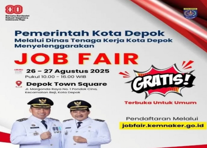 Job Fair Depok 2025 Dibuka, Hadirkan 50 Perusahaan