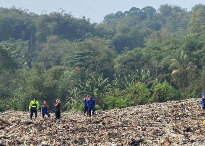 TPA Galuga Mulai Aman, Petugas Tetap Siaga Pantau Titik Panas
