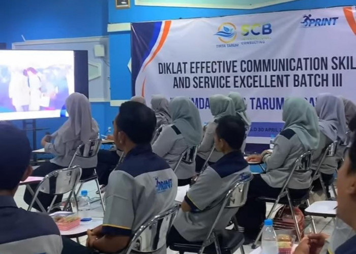 Perumdam Tirta Tarum Gelar Diklat Effective Communicator Skill & Service Excellent untuk Tingkatkan Pelayanan