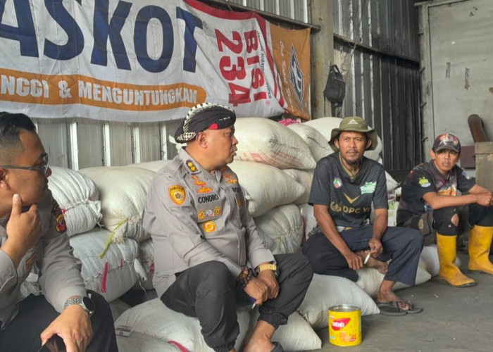 Dengarkan Aspirasi Petani, SDM Polda Jabar Perkuat Pengawasan Pascapanen Guna Swasembada Pangan