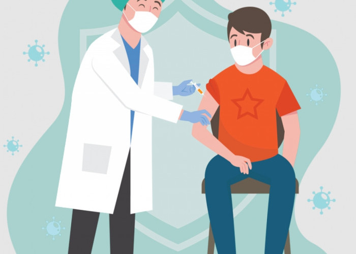 Vaksinasi Gratis Pascabanjir di Bekasi