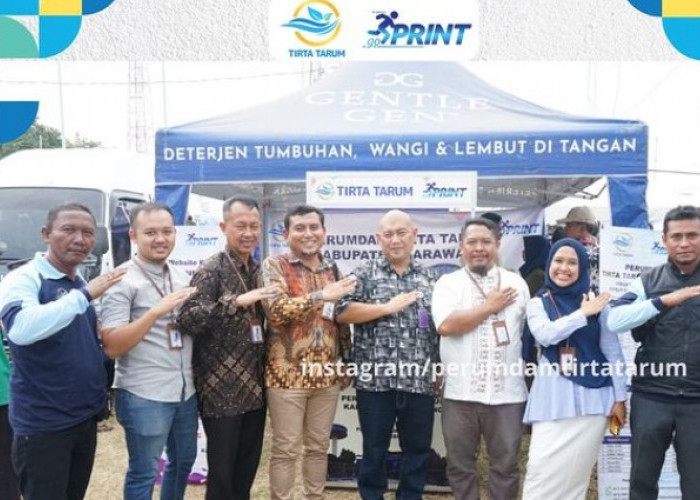 PERUMDAM Tirta Tarum Karawang Berpartisipasi dalam PATEN Cilamaya Bersama Bupati Aep